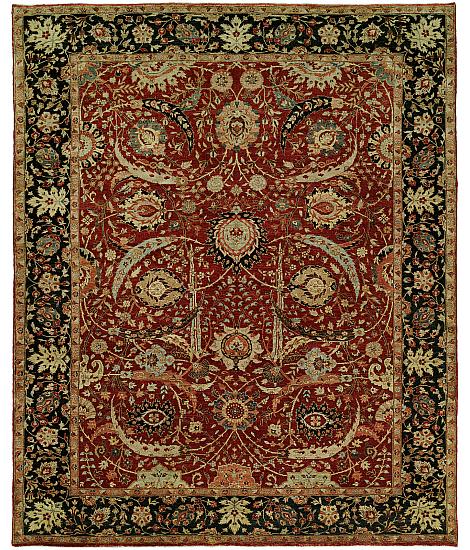 Antique Heriz Collection - Design 123-A - Red - Blue - HRI Rugs ...